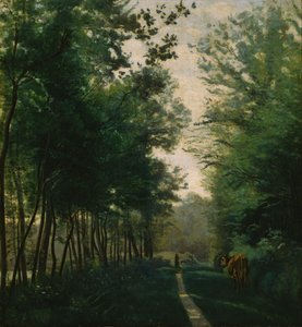 アヴレイ市 作： Jean Baptiste Camille Corot